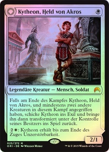 Kytheon, Hero of Akros // Gideon, Battle-Forged
Magic Origins - German
Single
Magic The Gathering
