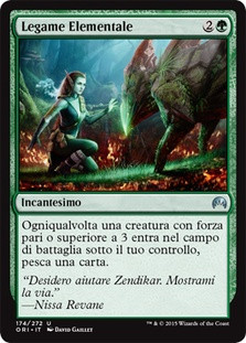 Elemental Bond
Magic Origins (Foil) - Italian
Single
Magic The Gathering