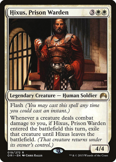 Hixus, Prison Warden\nMagic Origins\nSingle\nMagic The Gathering