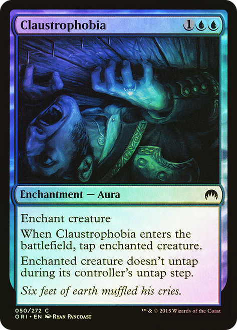 Claustrophobia\nMagic Origins\nSingle\nMagic The Gathering