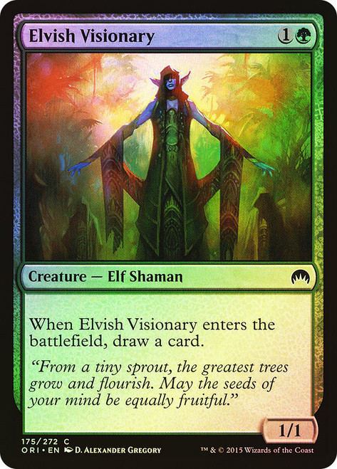 Elvish Visionary\nMagic Origins\nSingle\nMagic The Gathering
