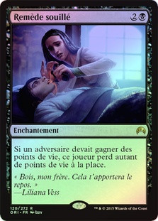 Tainted Remedy
Magic Origins (Foil) - French
Single
Magic The Gathering