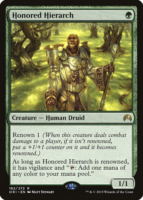 Honored Hierarch\nMagic Origins\nSingle\nMagic The Gathering