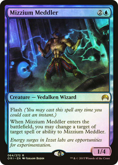 Mizzium Meddler\nMagic Origins\nSingle\nMagic The Gathering