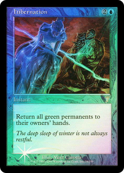 Hibernation\n7th Edition\nSingle\nMagic The Gathering