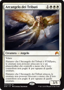 Archangel of Tithes
Magic Origins (Foil) - Italian
Single
Magic The Gathering
