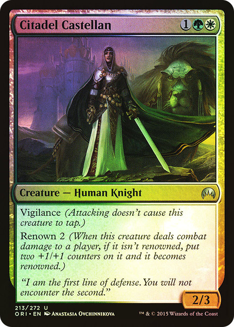 Citadel Castellan\nMagic Origins\nSingle\nMagic The Gathering