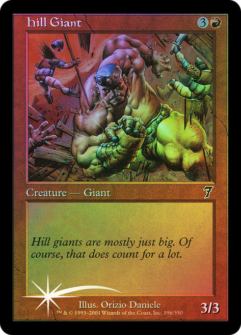 Hill Giant\n7th Edition\nSingle\nMagic The Gathering