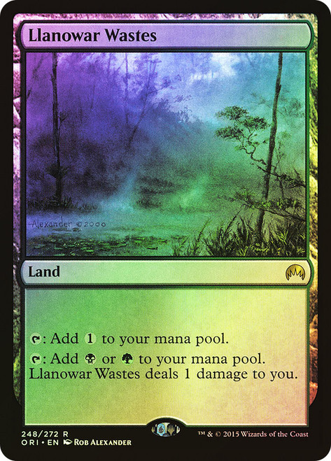 Llanowar Wastes\nMagic Origins\nSingle\nMagic The Gathering