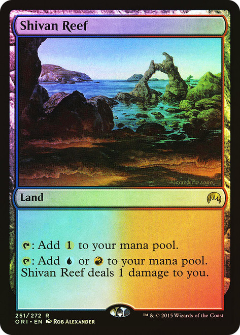 Shivan Reef (Ripple Foil) | Modern Horizons 3 Commander 