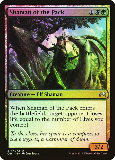 Shaman of the Pack\nMagic Origins\nSingle\nMagic The Gathering
