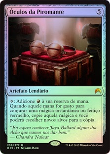 Pyromancer's Goggles
Magic Origins (Foil) - Portuguese
Single
Magic The Gathering