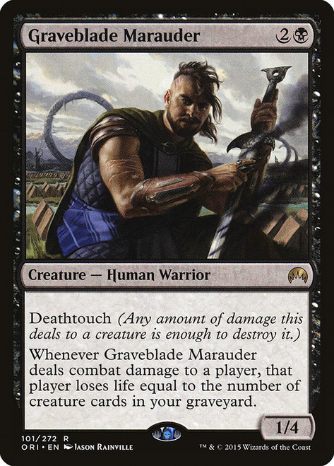 Graveblade Marauder\nMagic Origins\nSingle\nMagic The Gathering