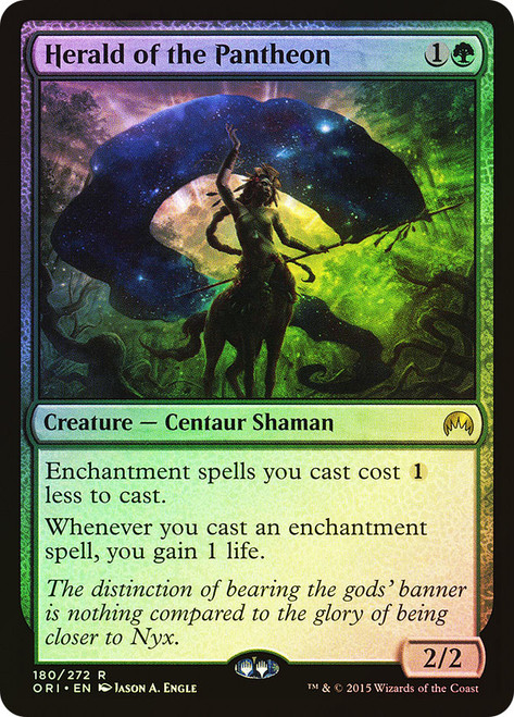 Herald of the Pantheon\nMagic Origins\nSingle\nMagic The Gathering
