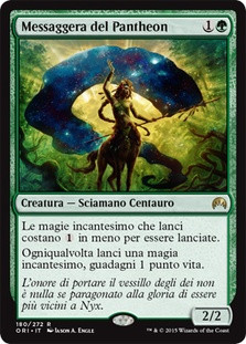 Herald of the Pantheon
Magic Origins (Foil) - Italian
Single
Magic The Gathering