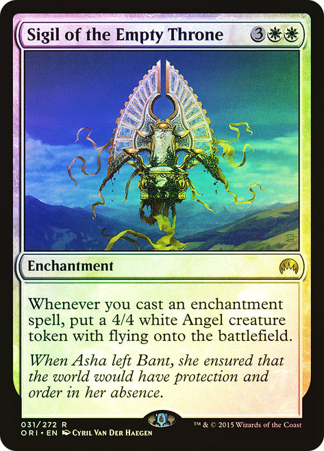 Sigil of the Empty Throne\nMagic Origins\nSingle\nMagic The Gathering