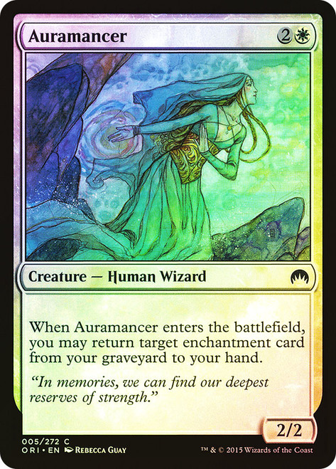 Auramancer\nMagic Origins\nSingle\nMagic The Gathering