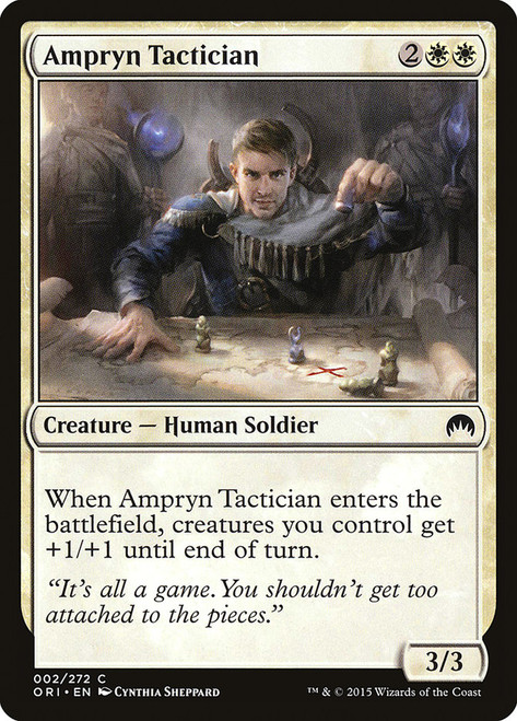 Ampryn Tactician\nMagic Origins\nSingle\nMagic The Gathering