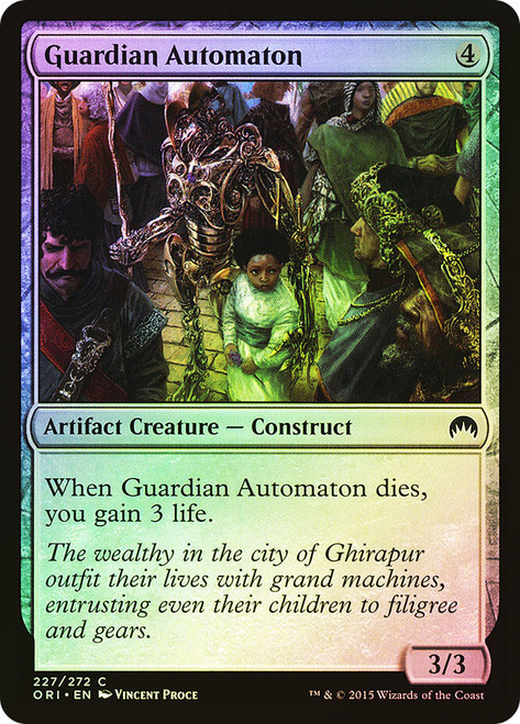 Guardian Automaton\nMagic Origins\nSingle\nMagic The Gathering