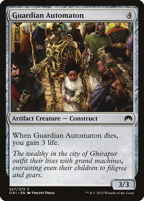 Guardian Automaton\nMagic Origins\nSingle\nMagic The Gathering