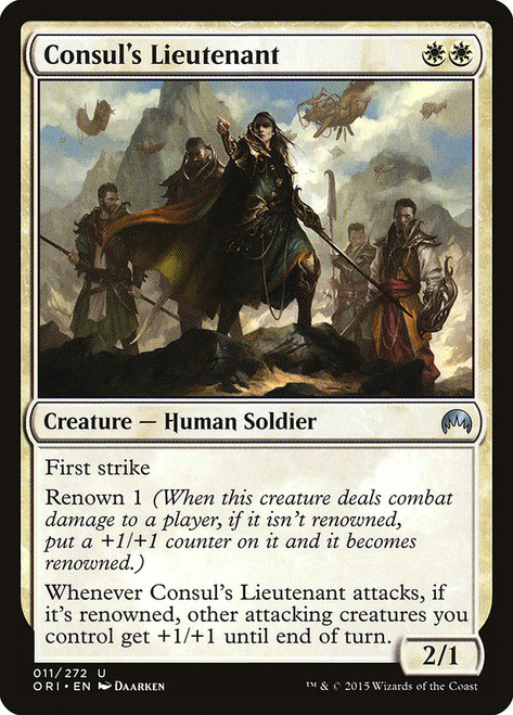 Consul's Lieutenant\nMagic Origins\nSingle\nMagic The Gathering
