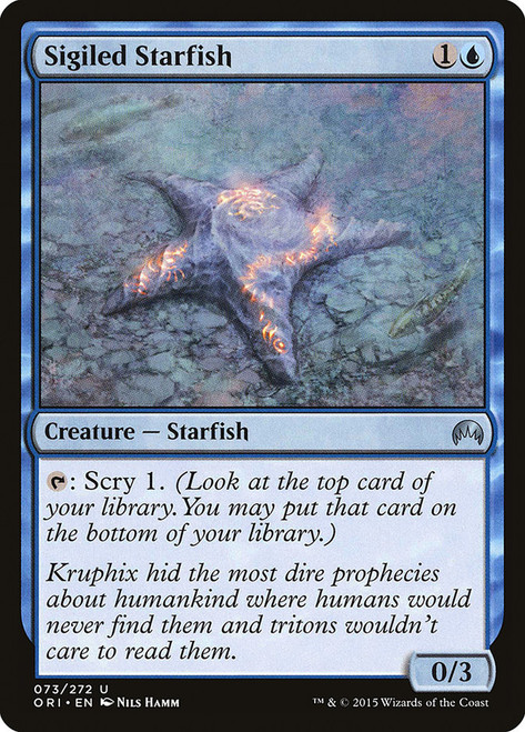 Sigiled Starfish\nMagic Origins\nSingle\nMagic The Gathering