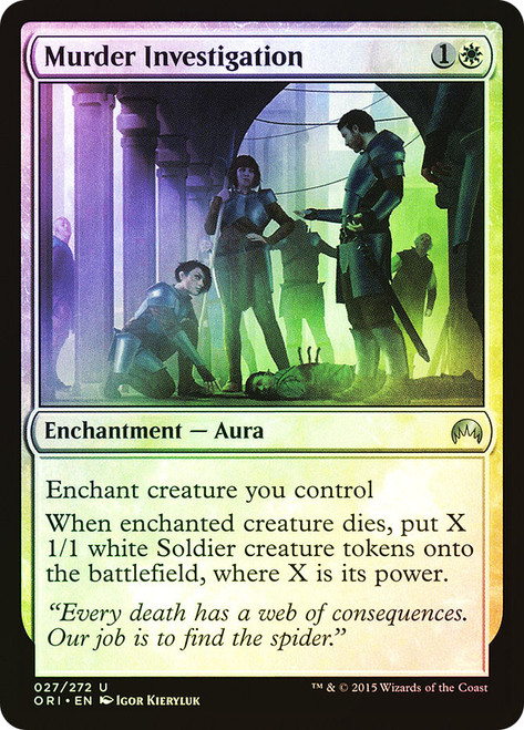 Murder Investigation\nMagic Origins\nSingle\nMagic The Gathering