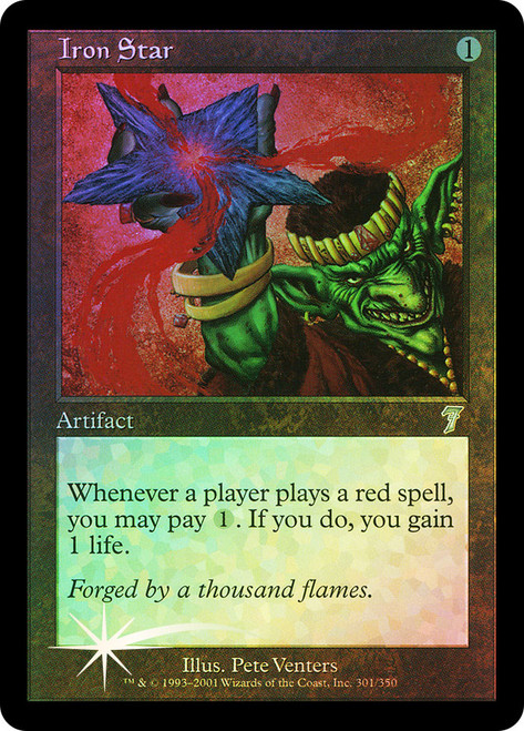 Iron Star\n7th Edition\nSingle\nMagic The Gathering