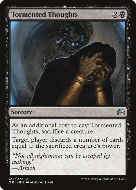 Tormented Thoughts\nMagic Origins\nSingle\nMagic The Gathering