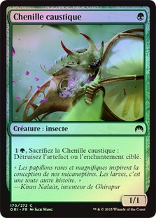 Caustic Caterpillar
Magic Origins (Foil) - French
Single
Magic The Gathering
