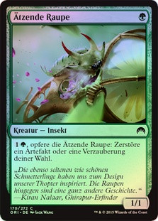 Caustic Caterpillar
Magic Origins (Foil) - German
Single
Magic The Gathering
