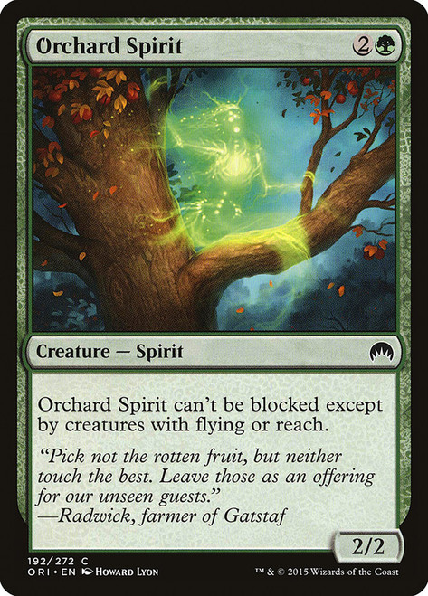 Orchard Spirit\nMagic Origins\nSingle\nMagic The Gathering