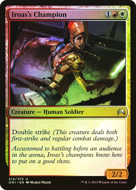 Iroas's Champion\nMagic Origins\nSingle\nMagic The Gathering