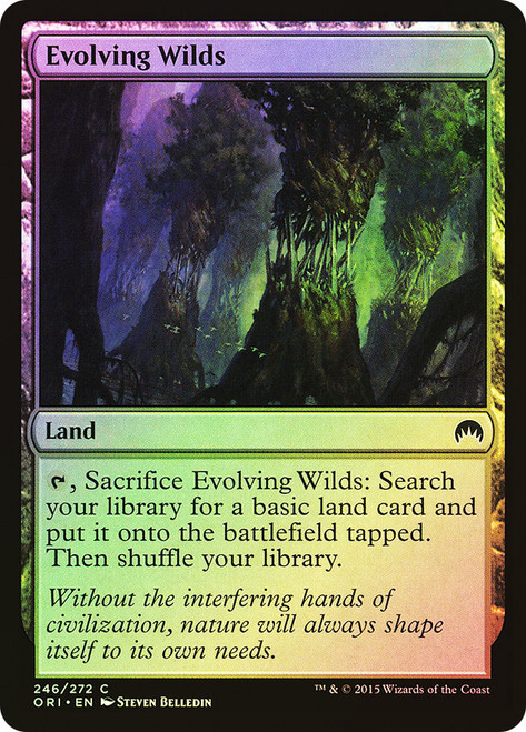 Evolving Wilds\nMagic Origins\nSingle\nMagic The Gathering