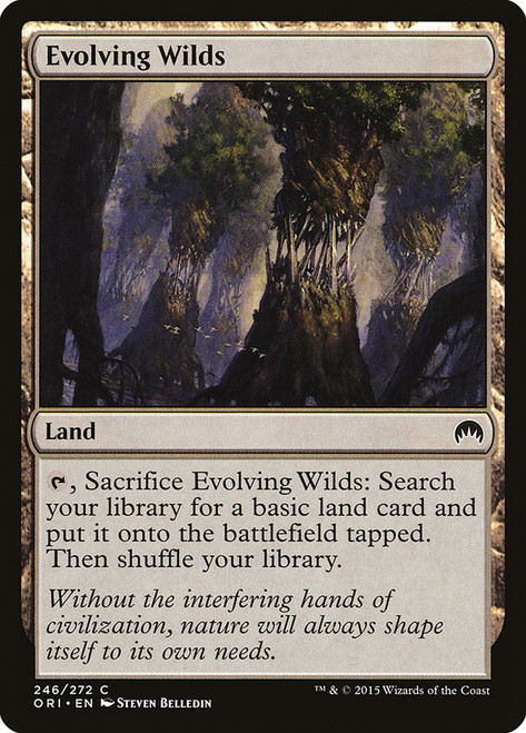 Evolving Wilds\nMagic Origins\nSingle\nMagic The Gathering