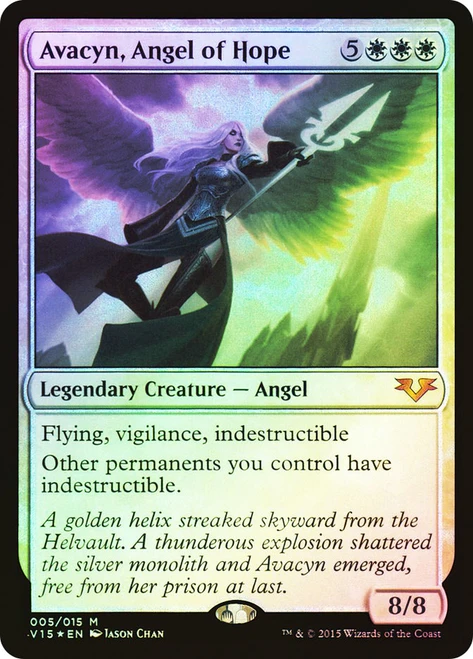 Avacyn, Angel of Hope\nFrom the Vault: Angels\nSingle\nMagic The Gathering