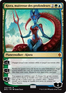 Kiora, Master of the Depths
Battle for Zendikar - French
Single
Magic The Gathering