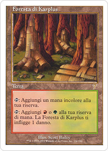 Karplusan Forest
7th Edition - Italian
Single
Magic The Gathering