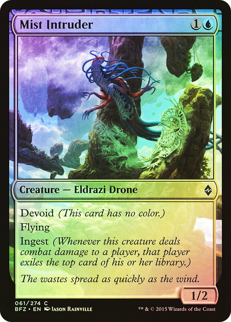 Mist Intruder\nBattle for Zendikar\nSingle\nMagic The Gathering