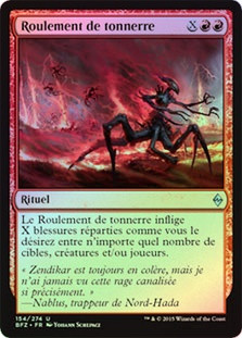 Rolling Thunder
Battle for Zendikar (Foil) - French
Single
Magic The Gathering