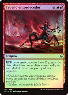 Rolling Thunder
Battle for Zendikar (Foil) - Spanish
Single
Magic The Gathering