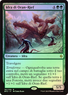 Oran-Rief Hydra
Battle for Zendikar (Foil) - Italian
Single
Magic The Gathering