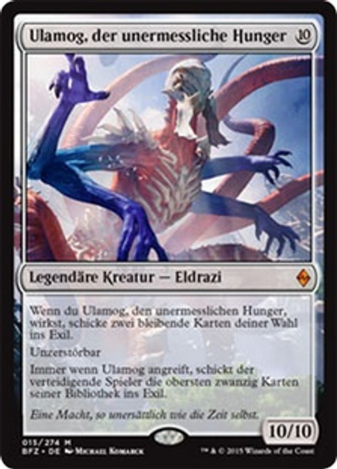 Ulamog, the Ceaseless Hunger (Foil Etched) Commander Masters
