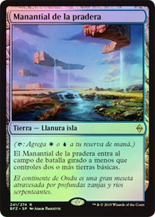 Prairie Stream
Battle for Zendikar (Foil) - Spanish
Single
Magic The Gathering