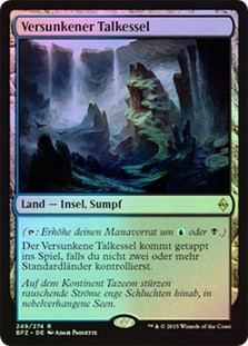 Sunken Hollow
Battle for Zendikar (Foil) - German
Single
Magic The Gathering