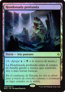 Sunken Hollow
Battle for Zendikar (Foil) - Spanish
Single
Magic The Gathering