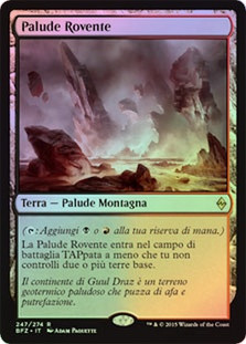 Smoldering Marsh
Battle for Zendikar (Foil) - Italian
Single
Magic The Gathering