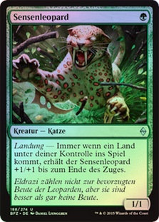 Scythe Leopard
Battle for Zendikar (Foil) - German
Single
Magic The Gathering