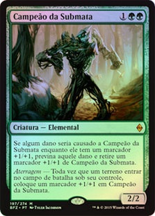 Undergrowth Champion
Battle for Zendikar (Foil) - Portuguese
Single
Magic The Gathering