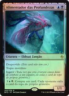 Fathom Feeder
Battle for Zendikar (Foil) - Portuguese
Single
Magic The Gathering